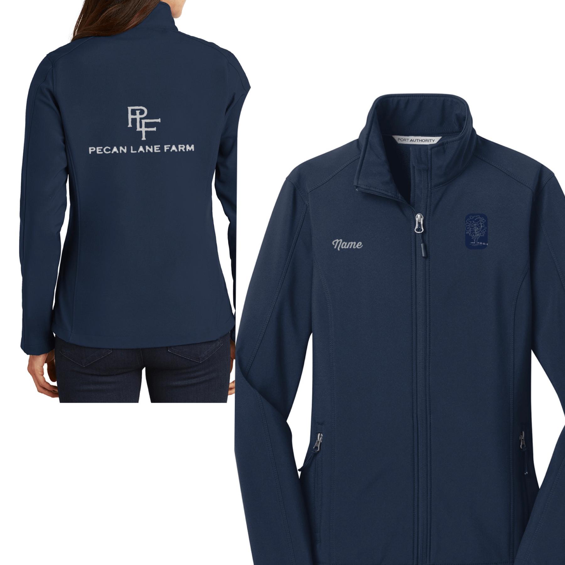 Equestrian Team Apparel Custom Team Jackets Pecan Lane Farm Soft Shell Jacket equestrian team apparel online tack store mobile tack store custom farm apparel custom show stable clothing equestrian lifestyle horse show clothing riding clothes horses equestrian tack store