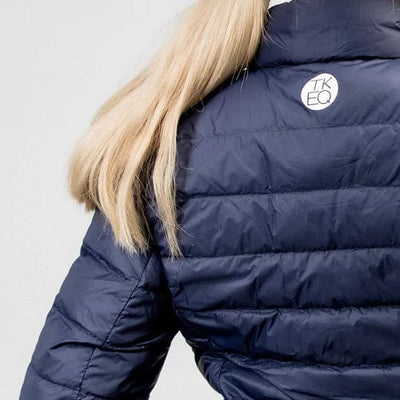 TKEQ EZ Packable Down Jacket Matte Navy Equestrian Team Apparel
