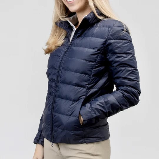 TKEQ coats and Jackets TKEQ- EZ Packable Down Jacket Matte Navy equestrian team apparel online tack store mobile tack store custom farm apparel custom show stable clothing equestrian lifestyle horse show clothing riding clothes horses equestrian tack store
