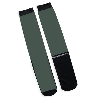 dreamers & schemers Boot Sock Simple Solids Pair & A Spare - Hunter Green equestrian team apparel online tack store mobile tack store custom farm apparel custom show stable clothing equestrian lifestyle horse show clothing riding clothes horses equestrian tack store