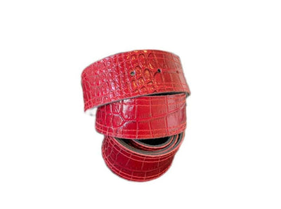 Mane Jane Belt Red Croc Mane Jane Belt - Size Extra Small - Variety of Colors equestrian team apparel online tack store mobile tack store custom farm apparel custom show stable clothing equestrian lifestyle horse show clothing riding clothes horses equestrian tack store