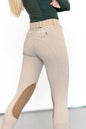 Free Ride Equestrian Breeches Beige suede knee patch / 22 Free Ride- Pro Breech equestrian team apparel online tack store mobile tack store custom farm apparel custom show stable clothing equestrian lifestyle horse show clothing riding clothes horses equestrian tack store