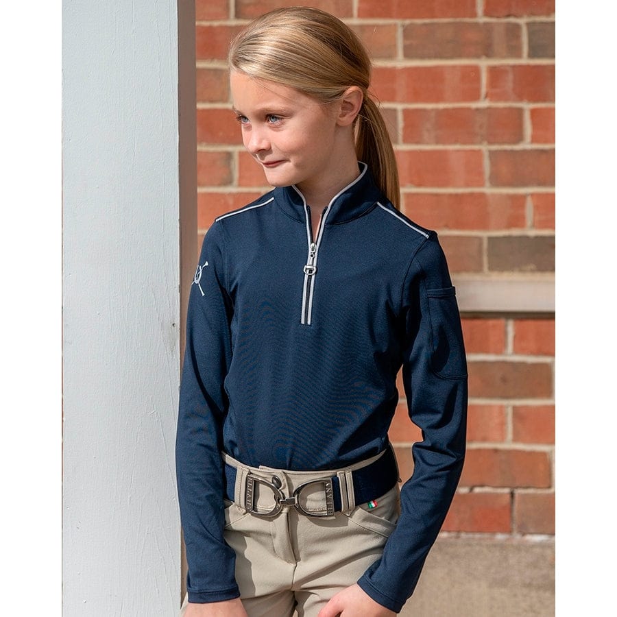 Chestnut Bay SUN SHIRT Nightsky / S Performance Rider Skycool Youth Long Sleeve equestrian team apparel online tack store mobile tack store custom farm apparel custom show stable clothing equestrian lifestyle horse show clothing riding clothes horses equestrian tack store